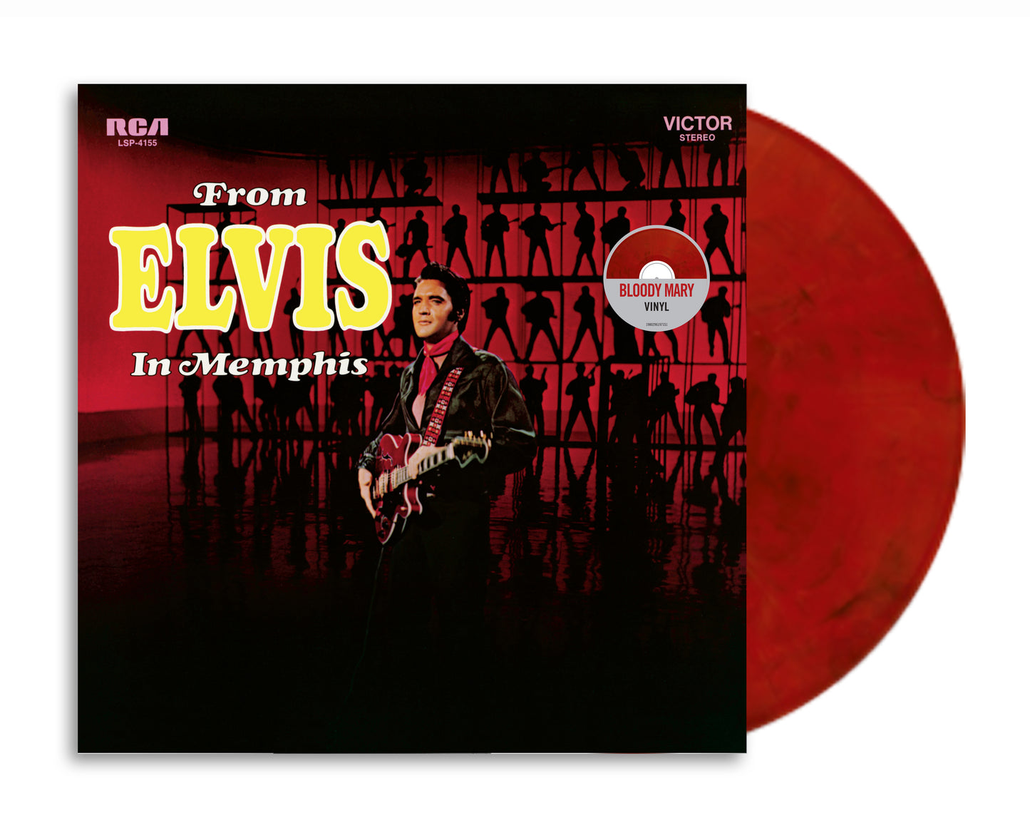 Elvis Presley - From Elvis In Memphis (Red, White & Black Marble) (NAD) [VINYL]