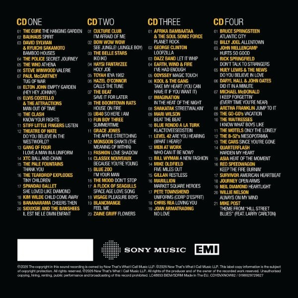 Various - NOW – Yearbook THE VAULT: 1982 (DLX) [CD]