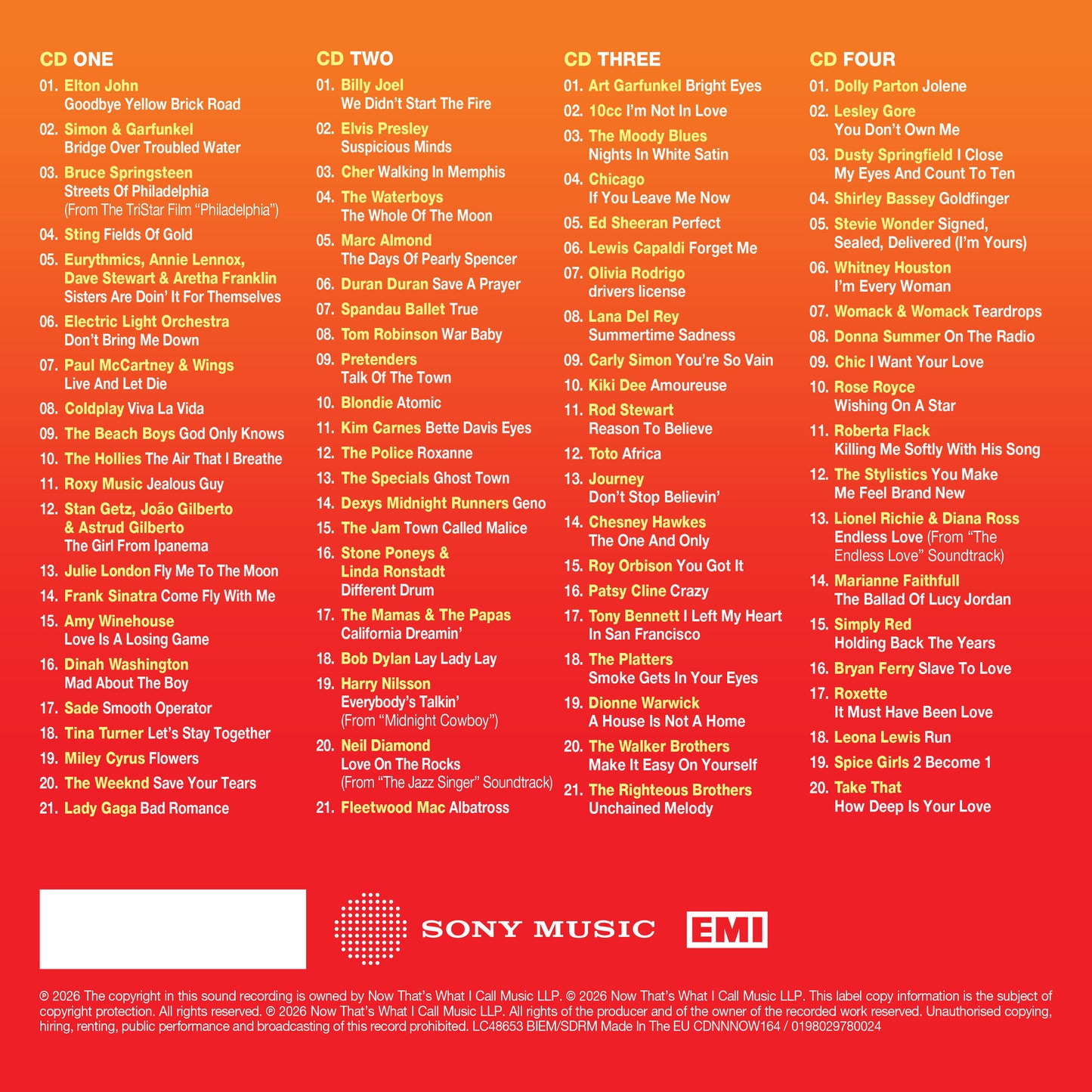 Various - NOW Thats What I Call Timeless Eternal Col. [CD]