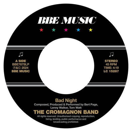 Cromagnon Bandthe - Bad Night / Quadrant [VINYL]