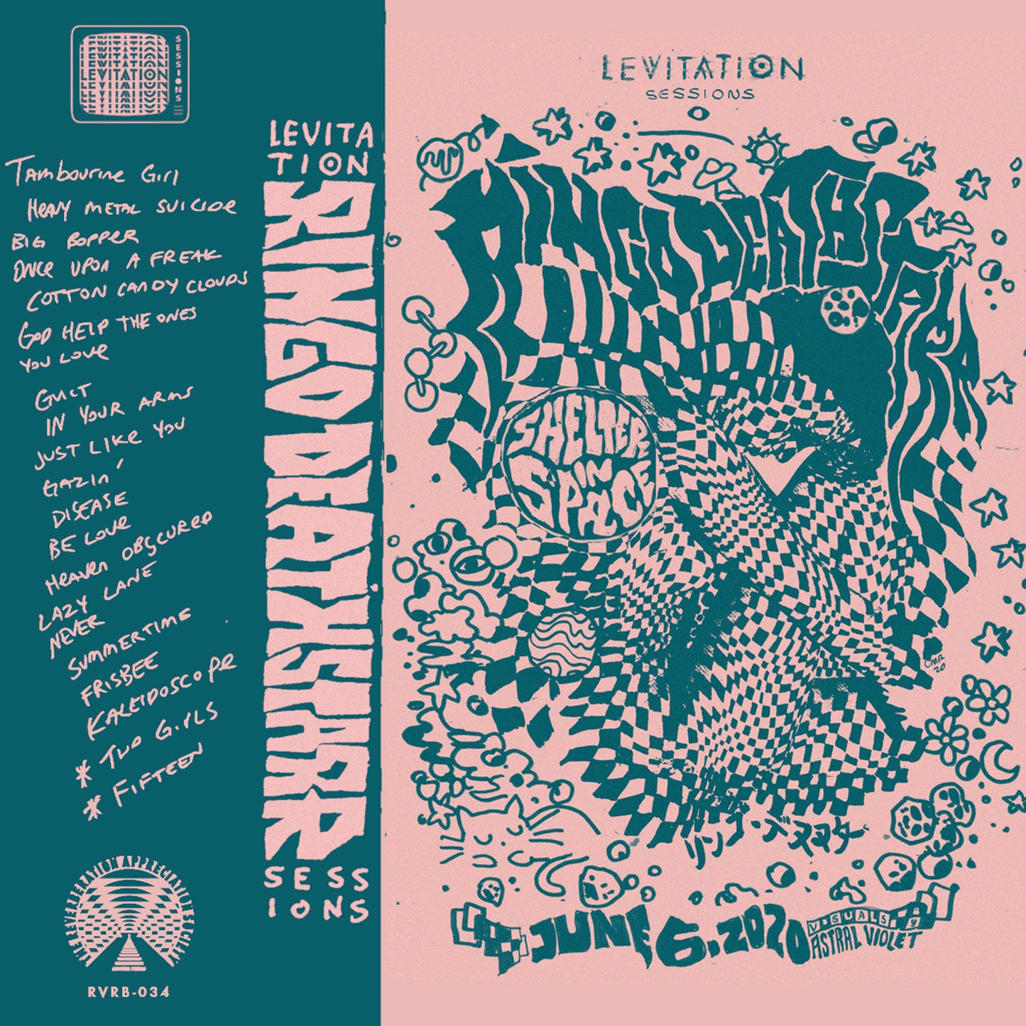 Ringo Deathstarr - Levitation Sessions (Magenta/Blue Swirl Vinyl) [VINYL]