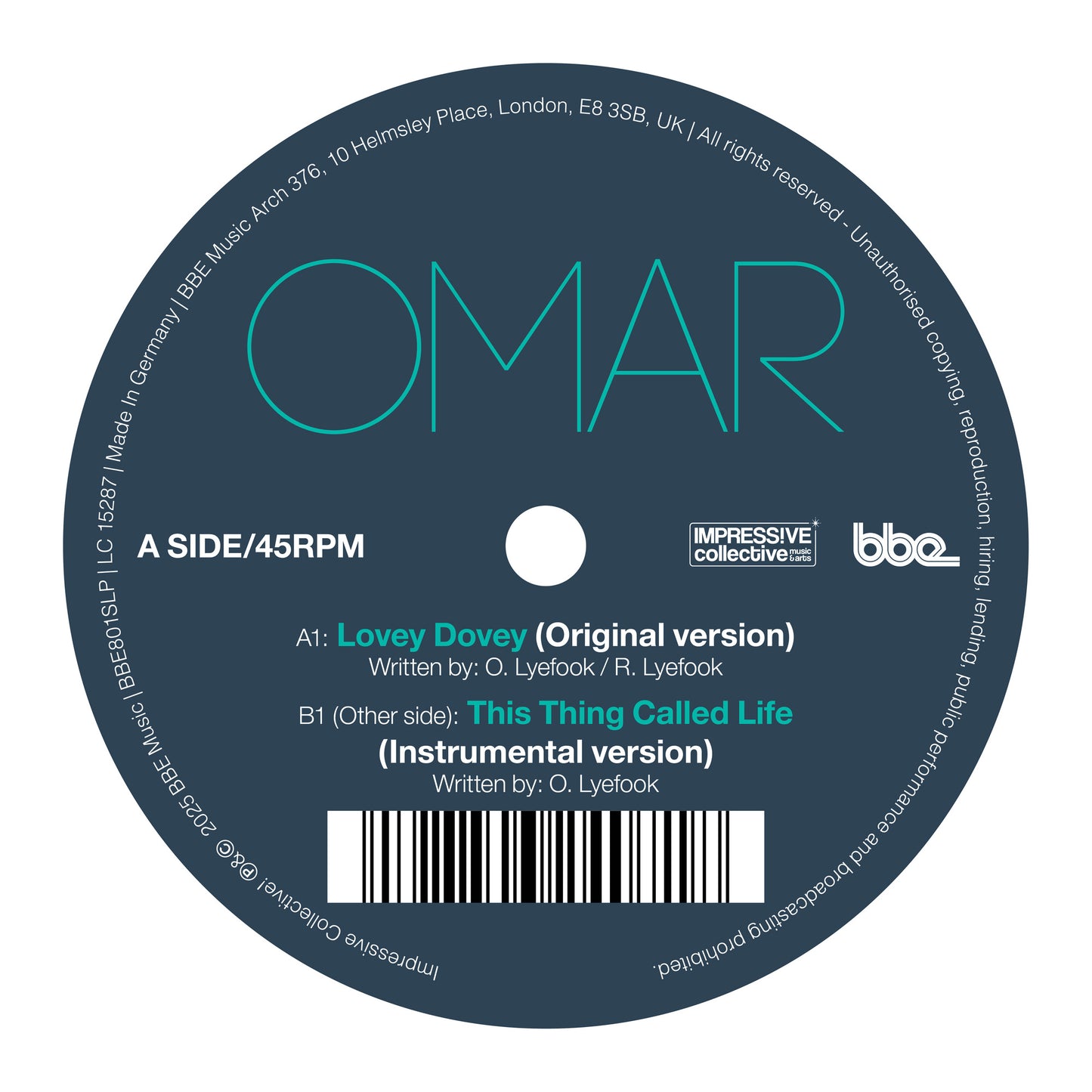 Omar - Lovey Dovey (original Version) [VINYL]