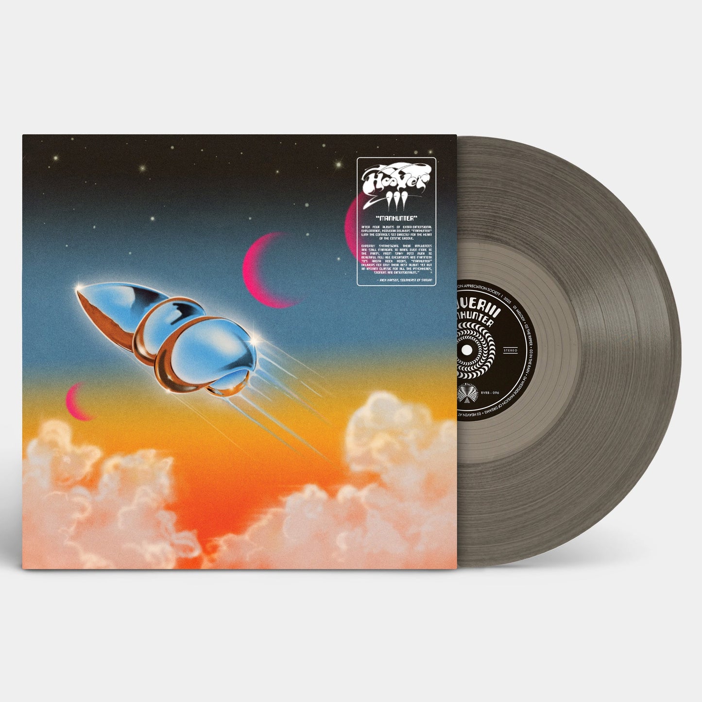 Hooveriii - Manhunter (ice Black Vinyl) [VINYL]