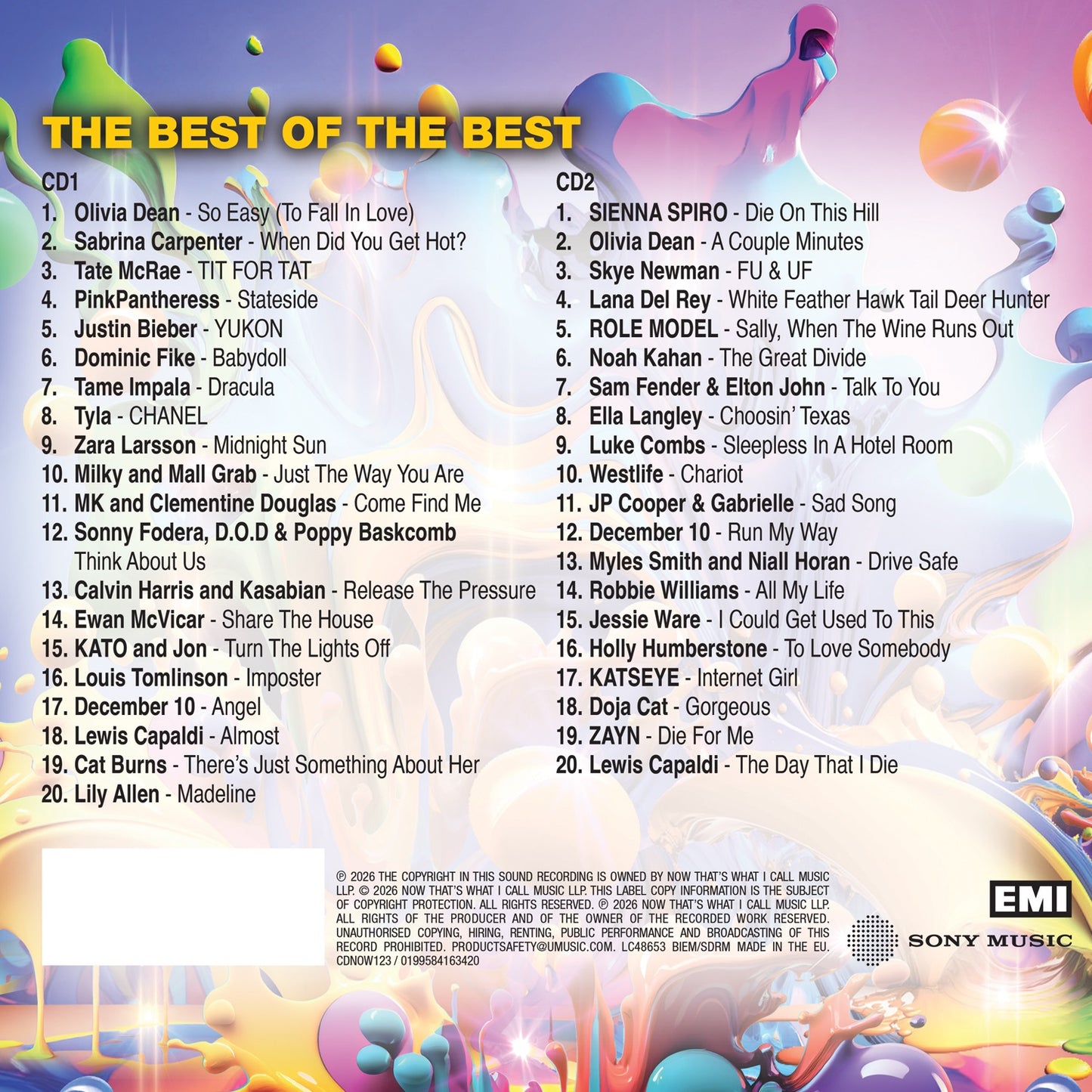 Various - NOW That’s What I Call Music! 123  [CD]