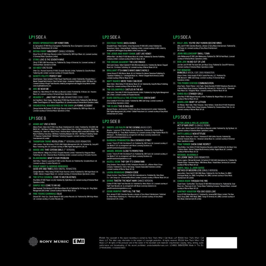 Various - NOW Yearbook - THE VAULT 1985 [VINYL]