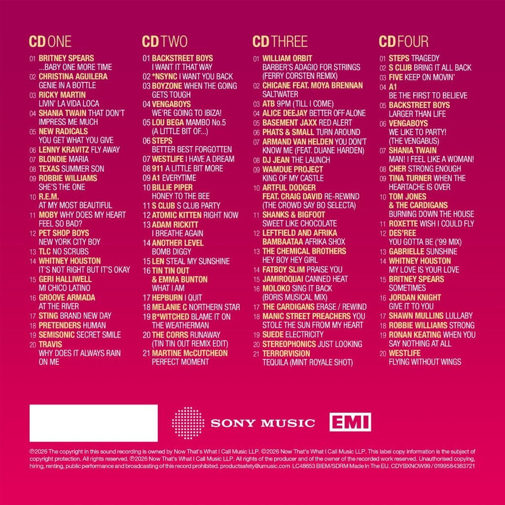Various - NOW Yearbook 1999 (Deluxe) [CD]
