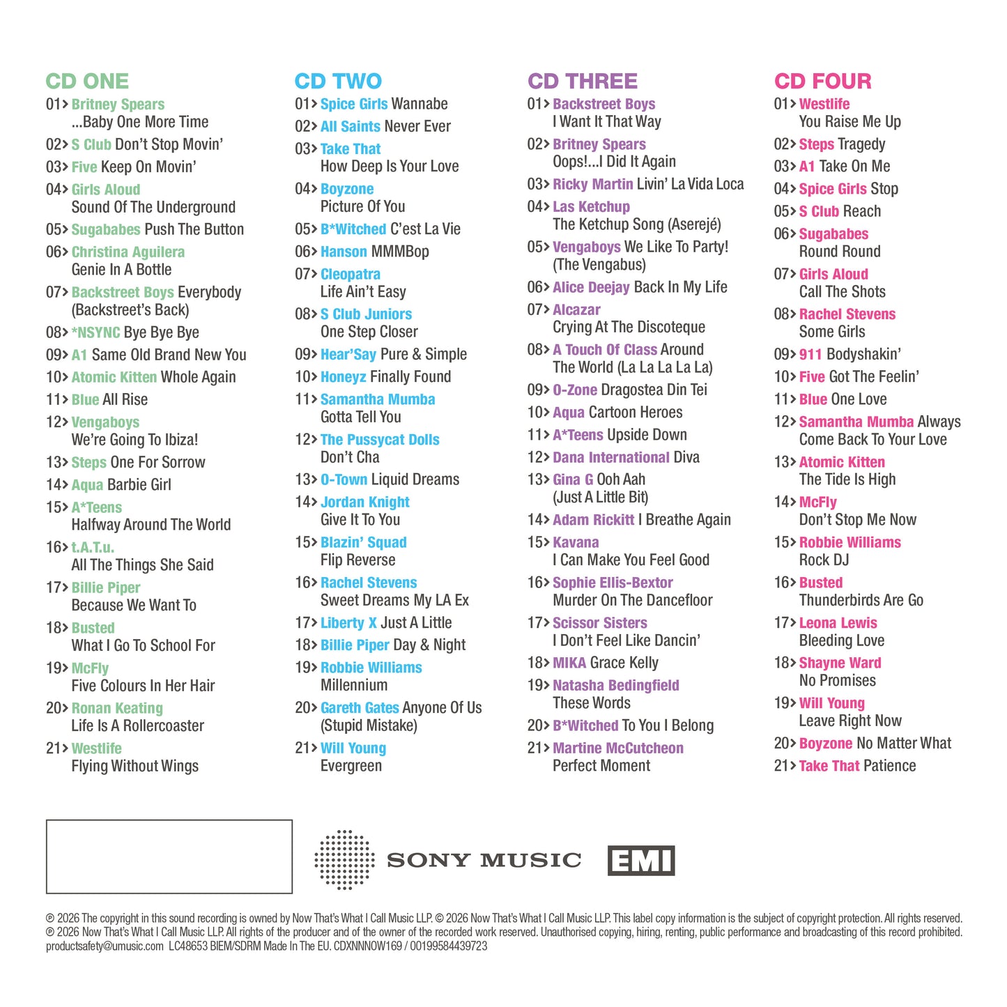 Various - That's What I Call An ERA: 1996-2007 [CD]