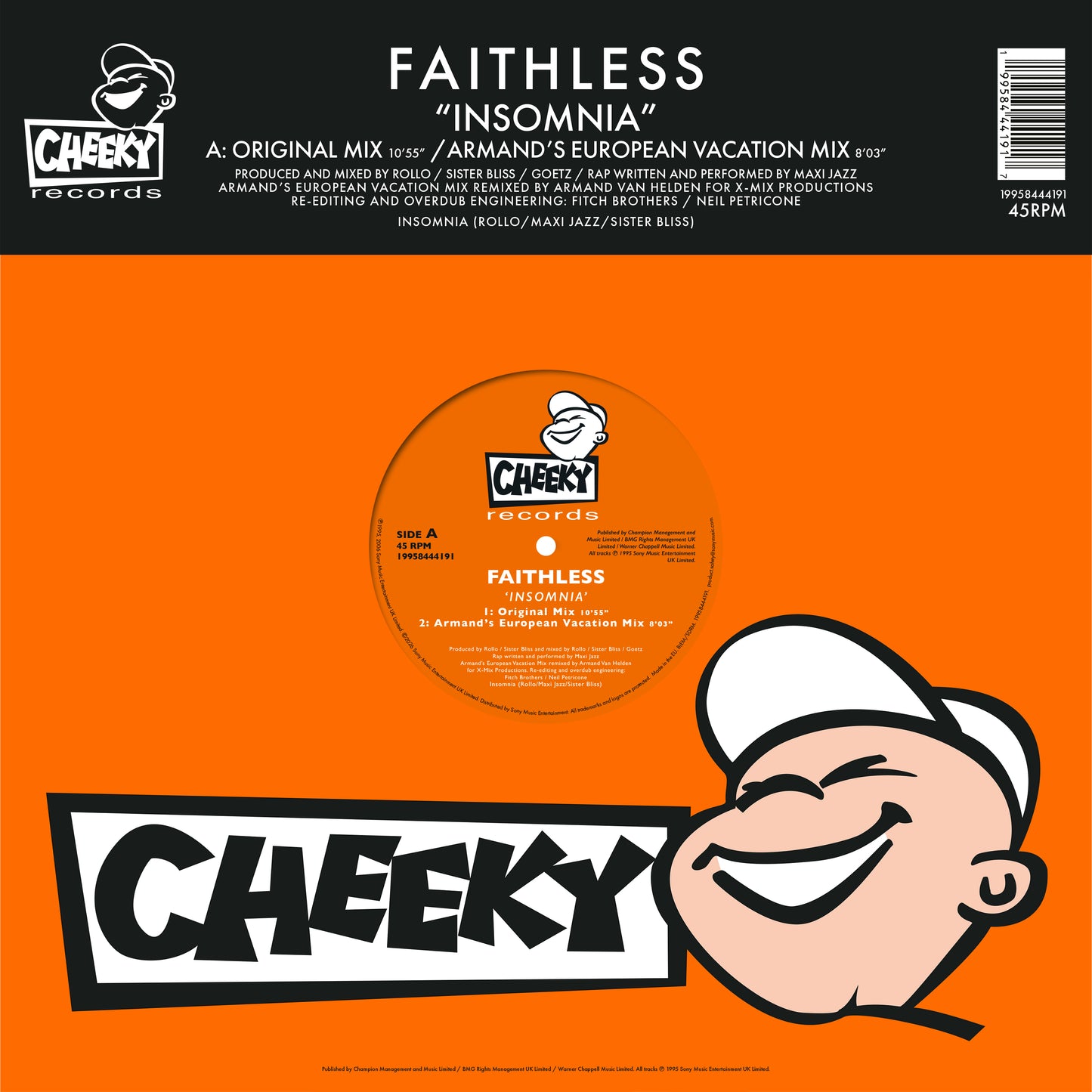 Faithless - Insomnia (30th Anniversary) [VINYL]
