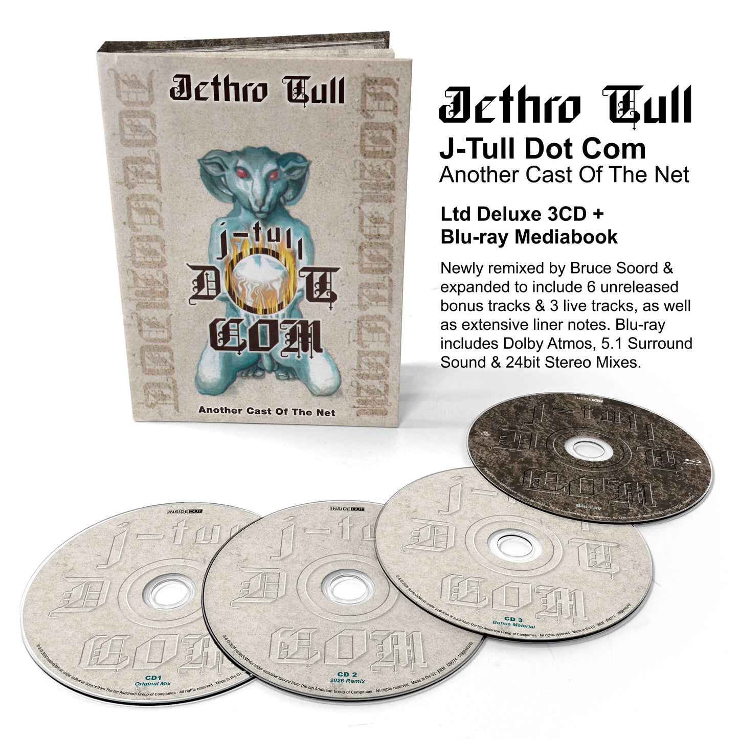 Jethro Tull - J-Tull Dot Com: Another Cast Of The Net [CD]