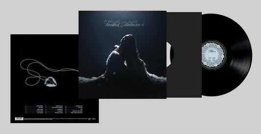 Madison Beer’s “Locket (Deluxe)” vinyl record with portrait cover art.