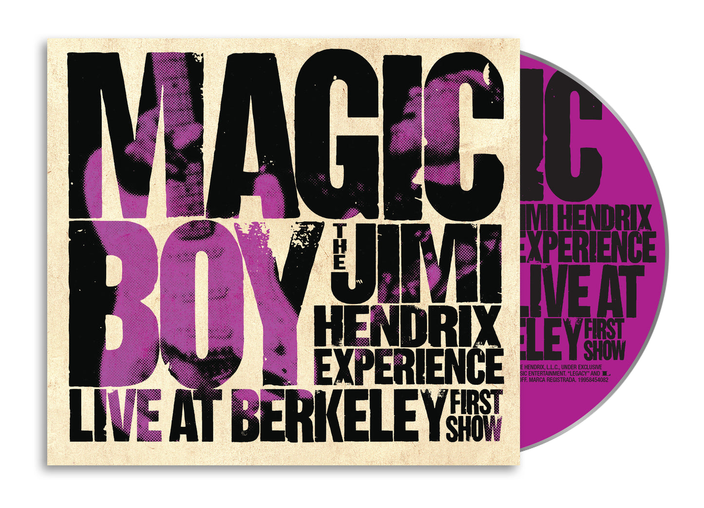 Jimi Hendrix Experience - Magic Boy Live at Berkeley [CD]