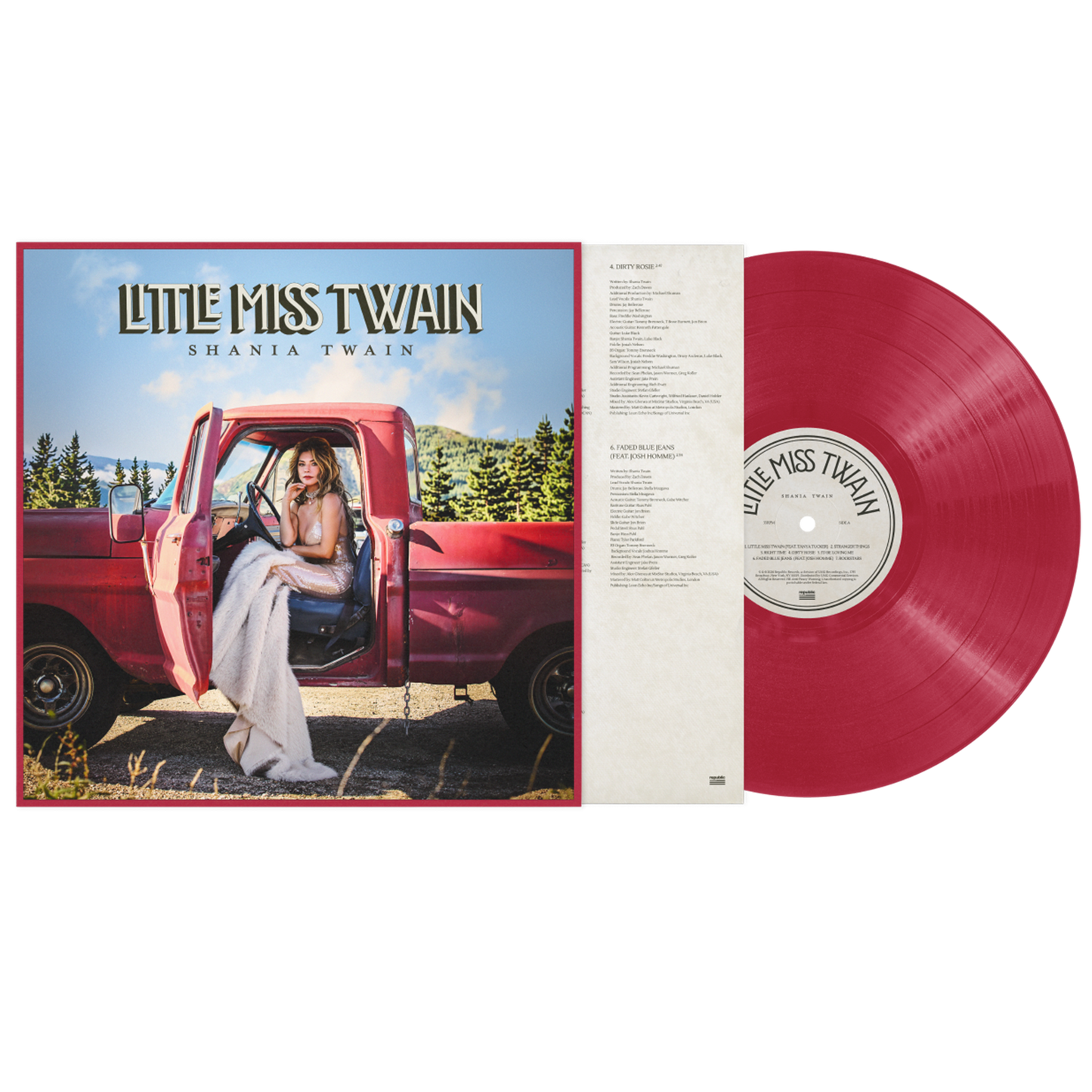 Shania Twain - Little Miss Twain (Rosie Red LP) [VINYL]