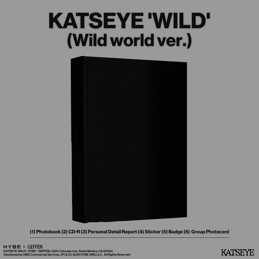 KATSEYE - WILD (Wild World Vers.) [CD]