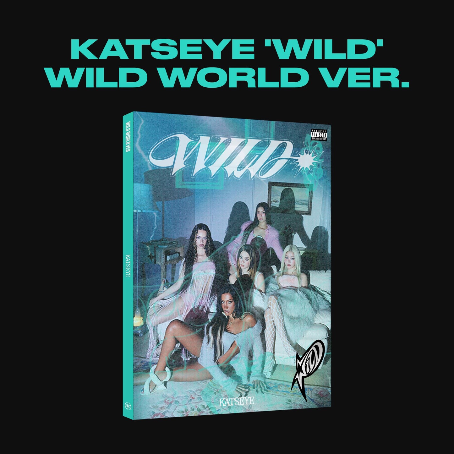 KATSEYE - WILD (Wild World Vers.) [CD]