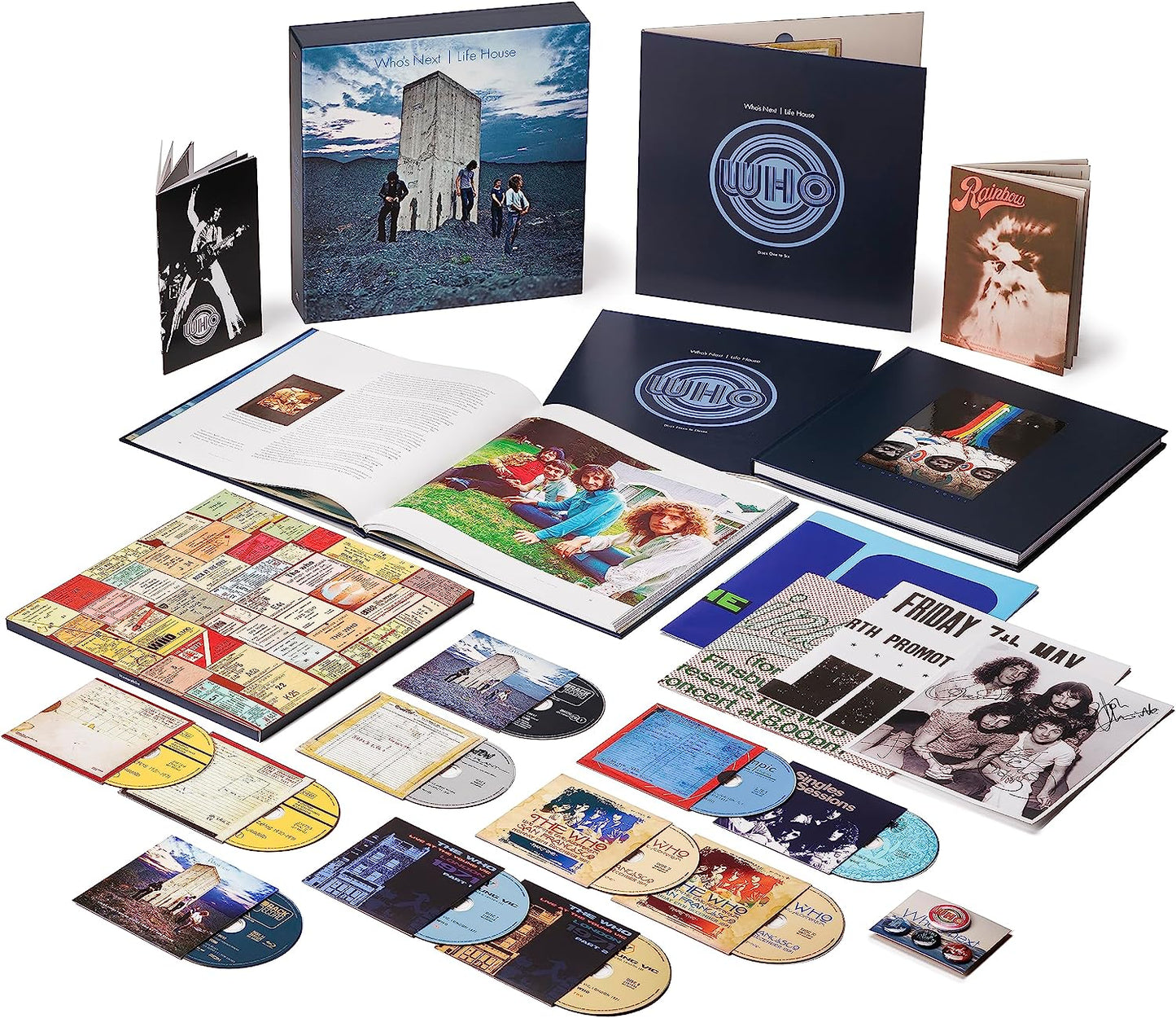 The Who - Whos Next - 50th Anniv (Blu Ray/Graphic Novel) 10CD