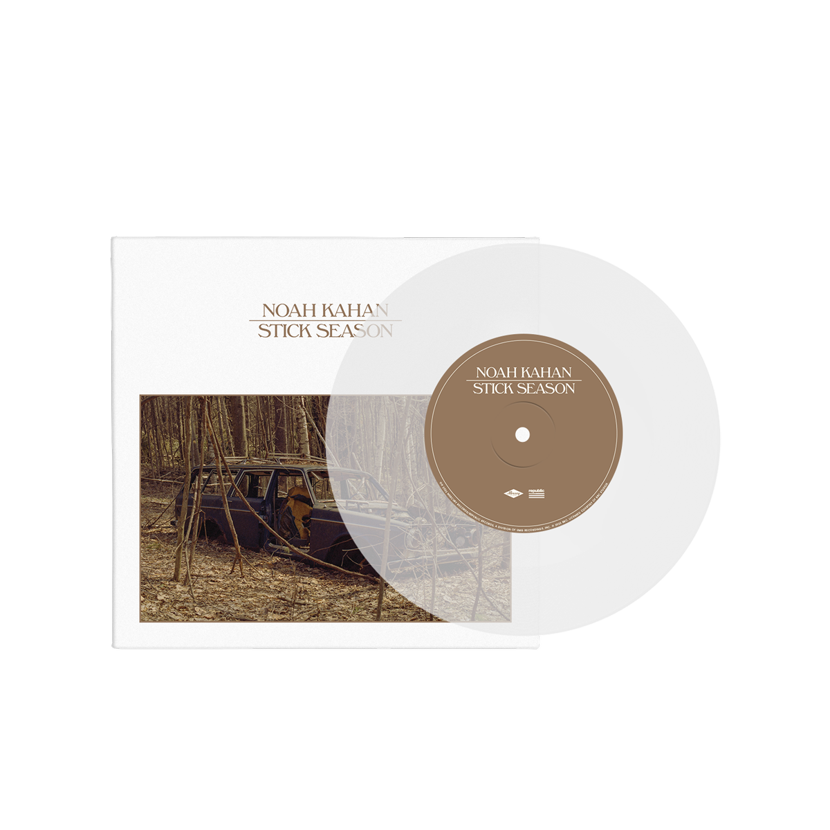 Various - Noah Kahan - Stick Season (clear 7) [vinyl] [VINYL]