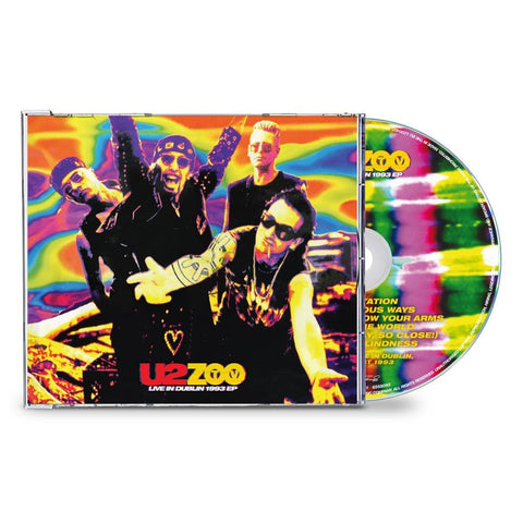 U2 - ZOO TV Live In Dublin 1993 EP  [CD] Pre-sale 30/08/2024