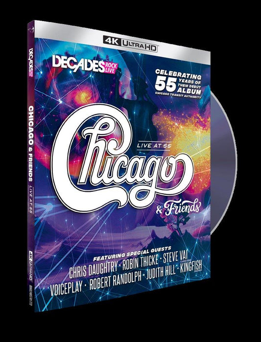 Chicago & Friends: Live at 55 (UHD) [Blu-ray]