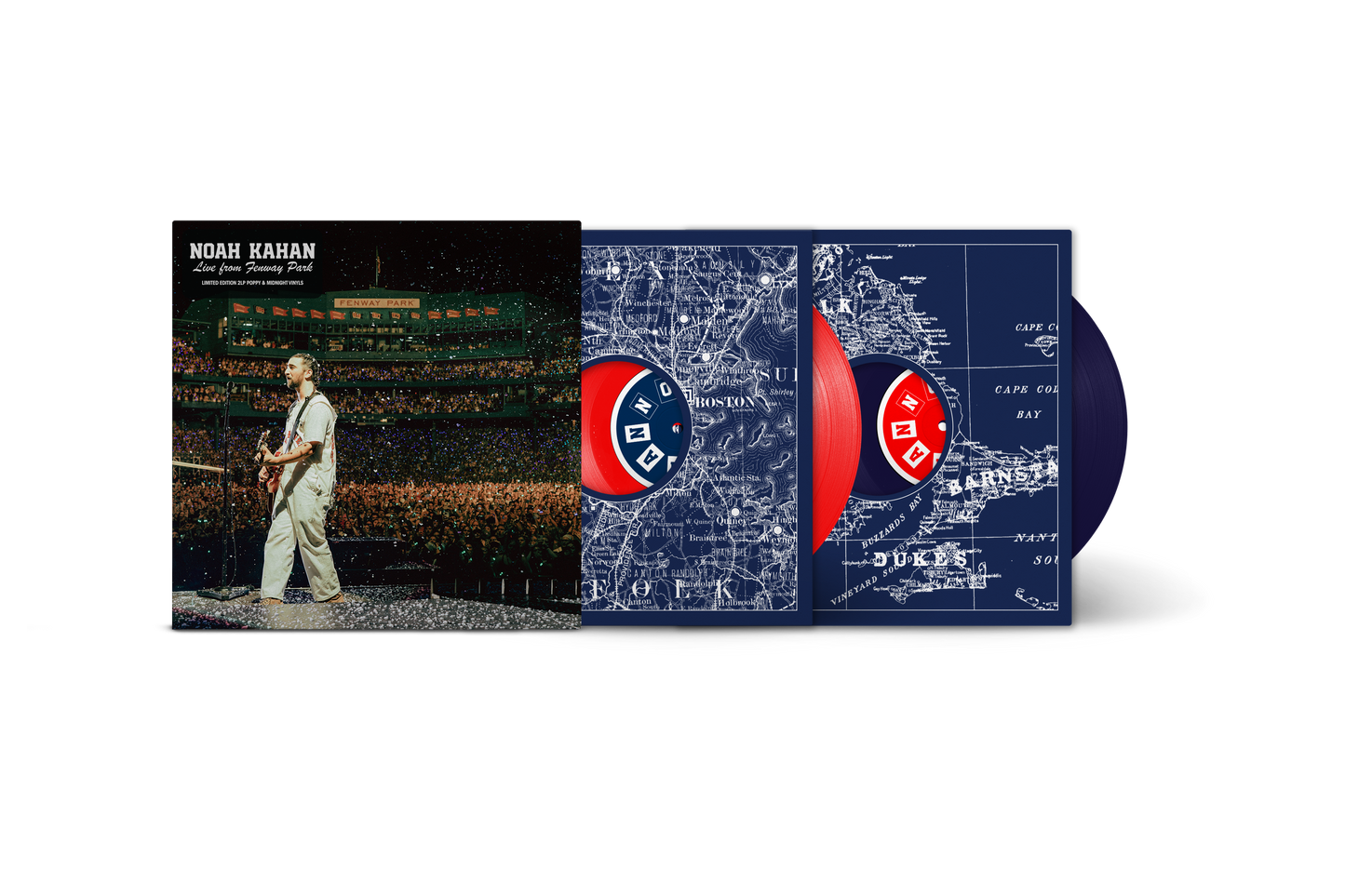 Noah Kahan - Live at Fenway Park (Red/Blue LP) [VINYL]
