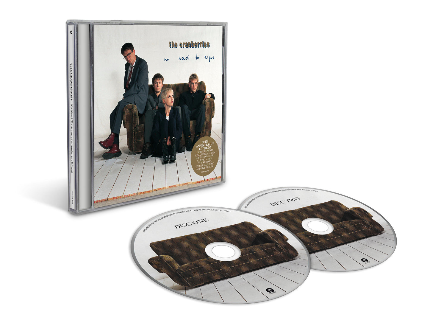 The Cranberries - No Need To Argue (30th Ann 2CD) [CD]