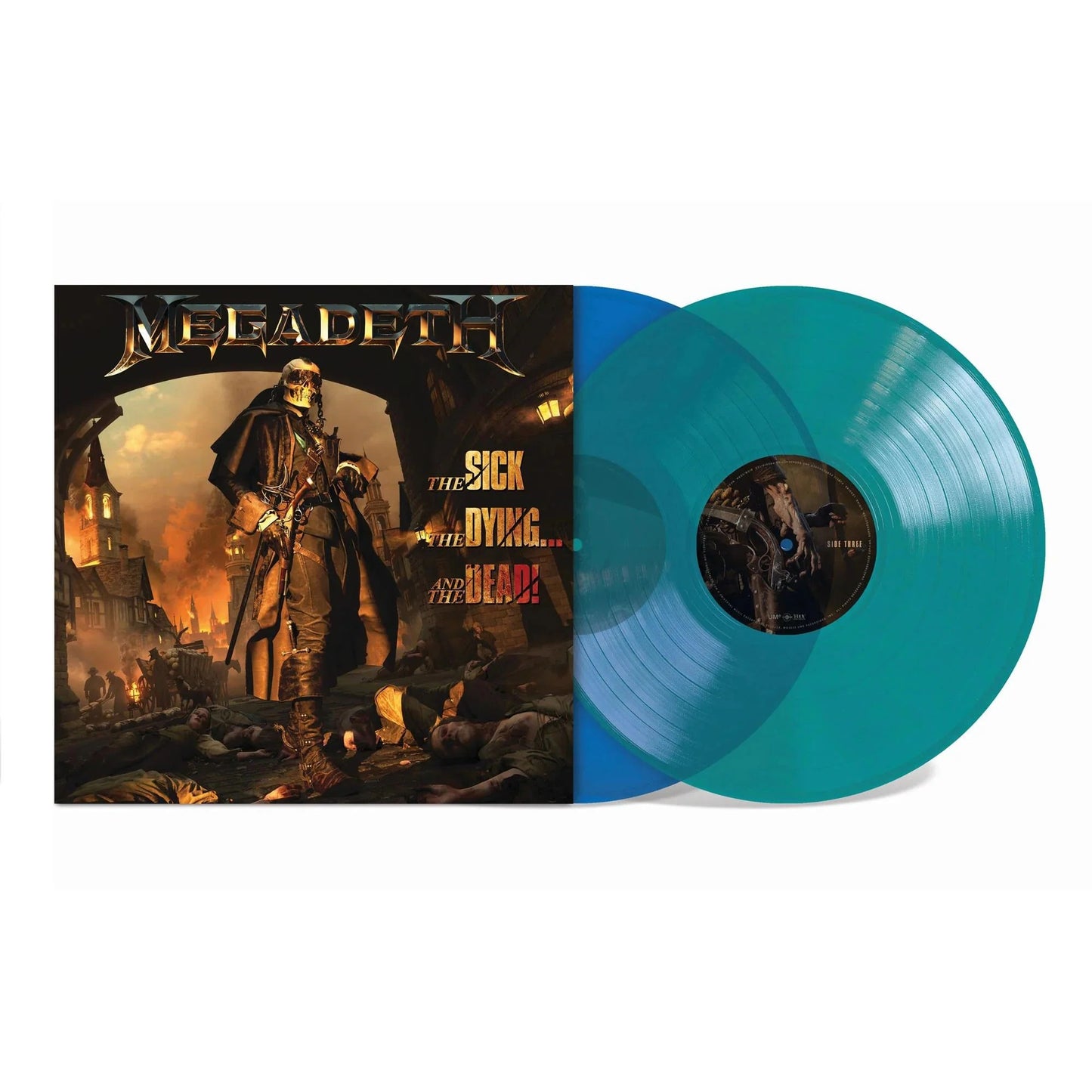 Megadeth - The Sick, The Dying and the Dead (2LP Blue Opaque/Green Transparent) (NAD) [VINYL]