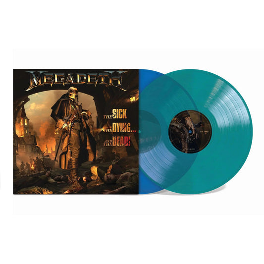 Megadeth - The Sick, The Dying and the Dead (2LP Blue Opaque/Green Transparent) (NAD) [VINYL]