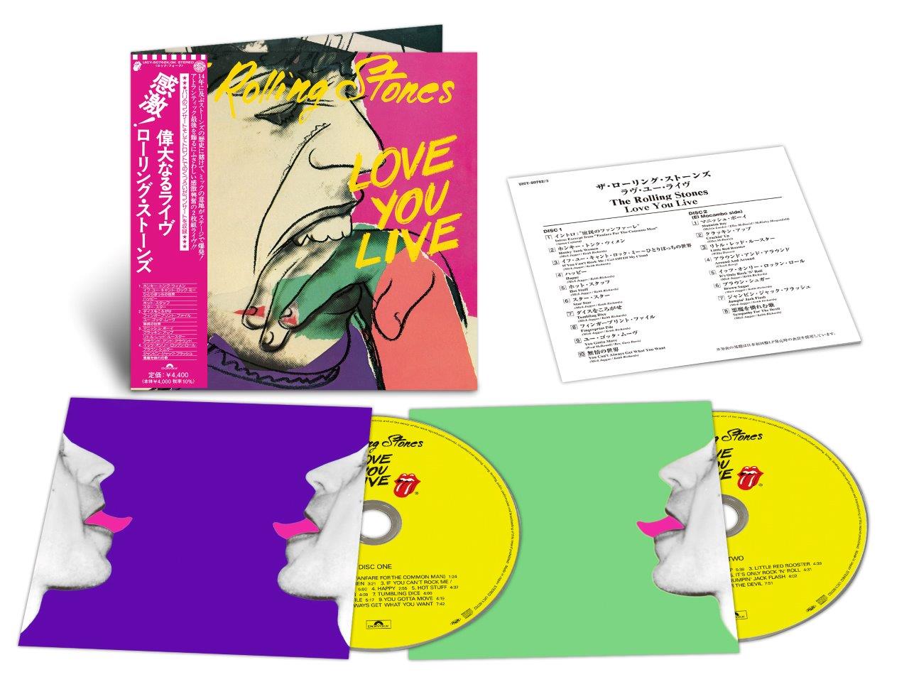 The Rolling Stones - Love You Live (1977) [CD]