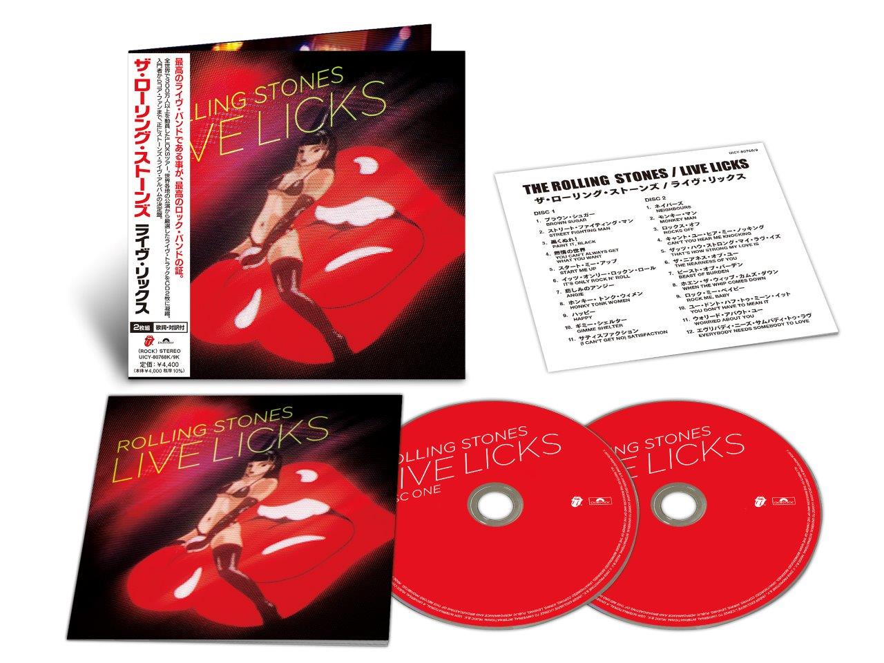The Rolling Stones - Live Licks (2004) [CD]