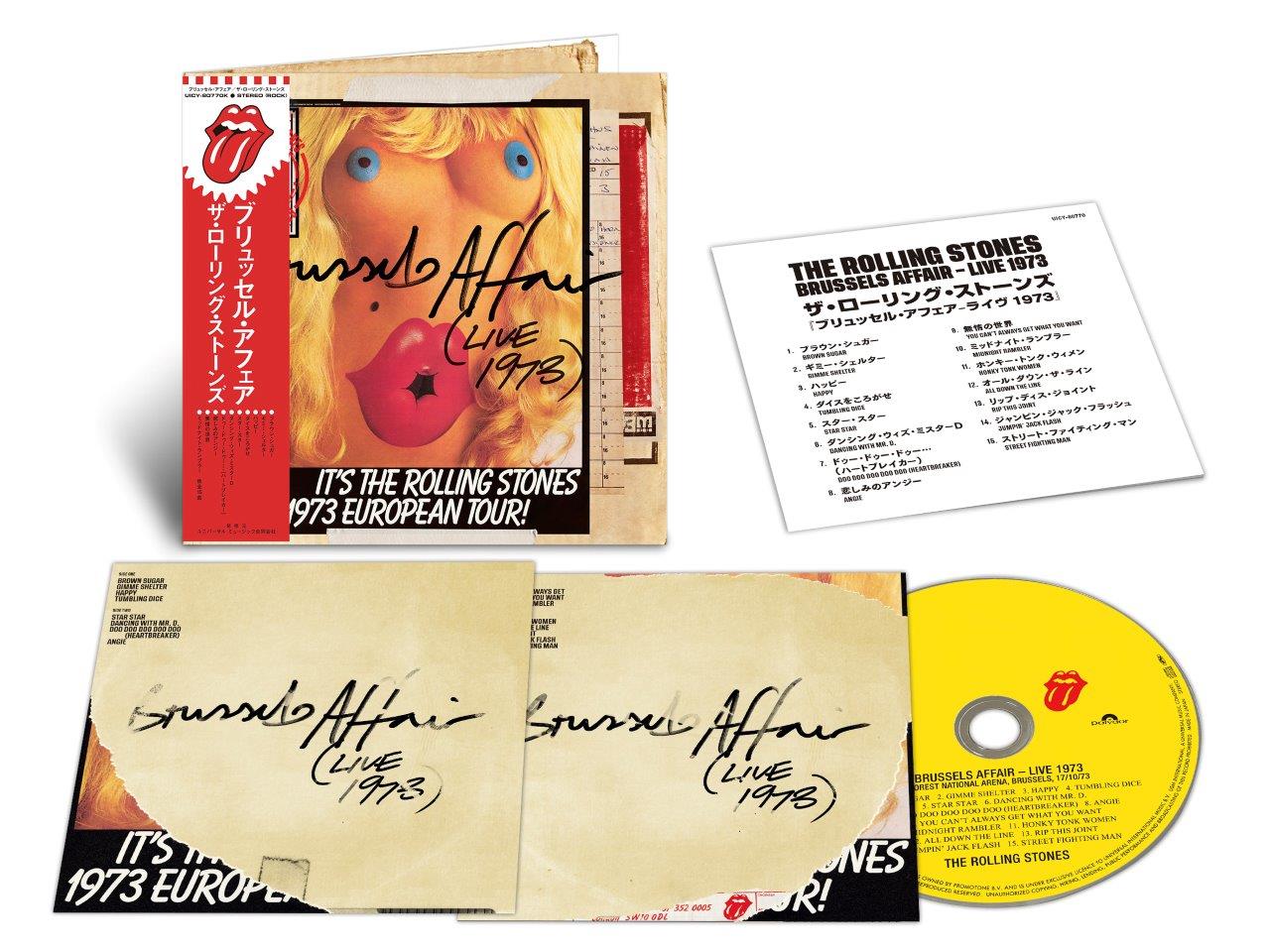 The Rolling Stones - Brussels Affair (Live 1973) (2012) [CD]