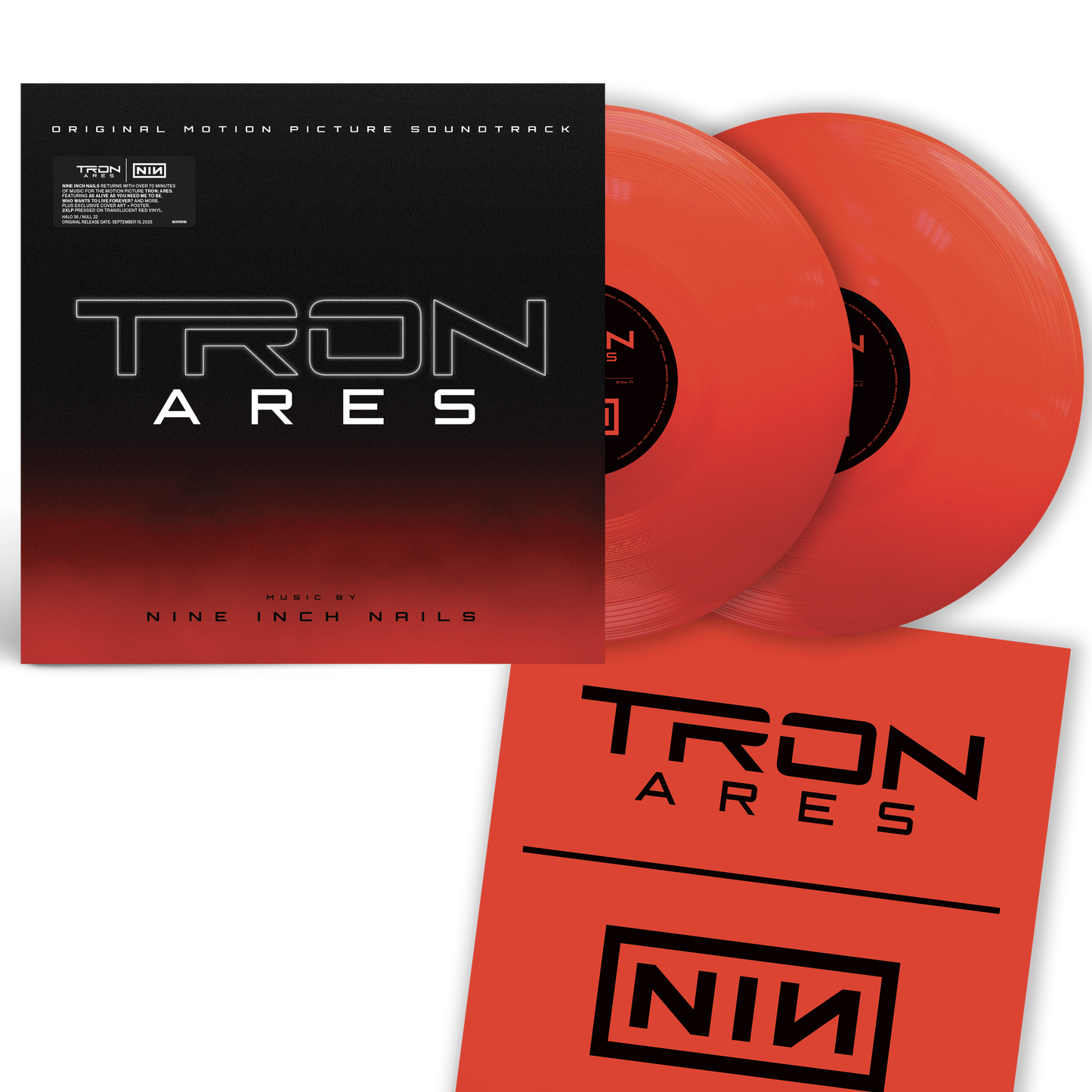 Nine Inch Nails - Tron: Ares Soundtrack (Red LP) [VINYL]