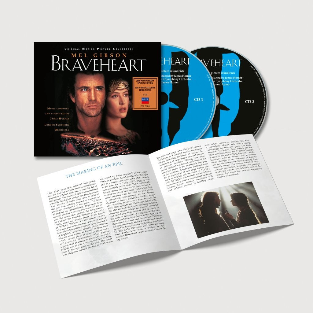 Various - Braveheart (OST 30th Anniversary) [CD]