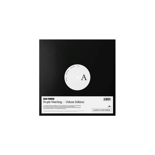 Sam Fender “People Watching (dlx)” vinyl record in black sleeve.