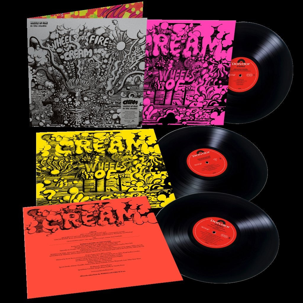 Cream - Wheels of Fire (Super Deluxe Edition) **Includes A2 poster & Sticker Sheet**[VINYL]