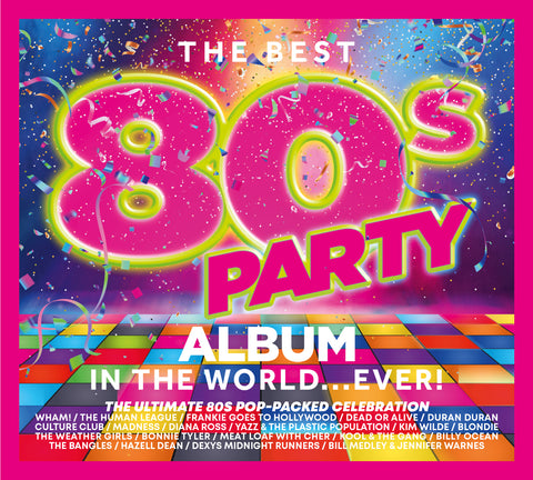 Various - The Best 80s Party Album  [CD] Sent Sameday*