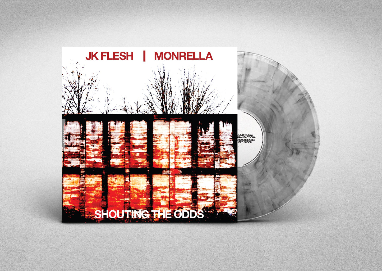 JK FLESH/MONRELLA - SHOUTING THE ODDS [VINYL]
