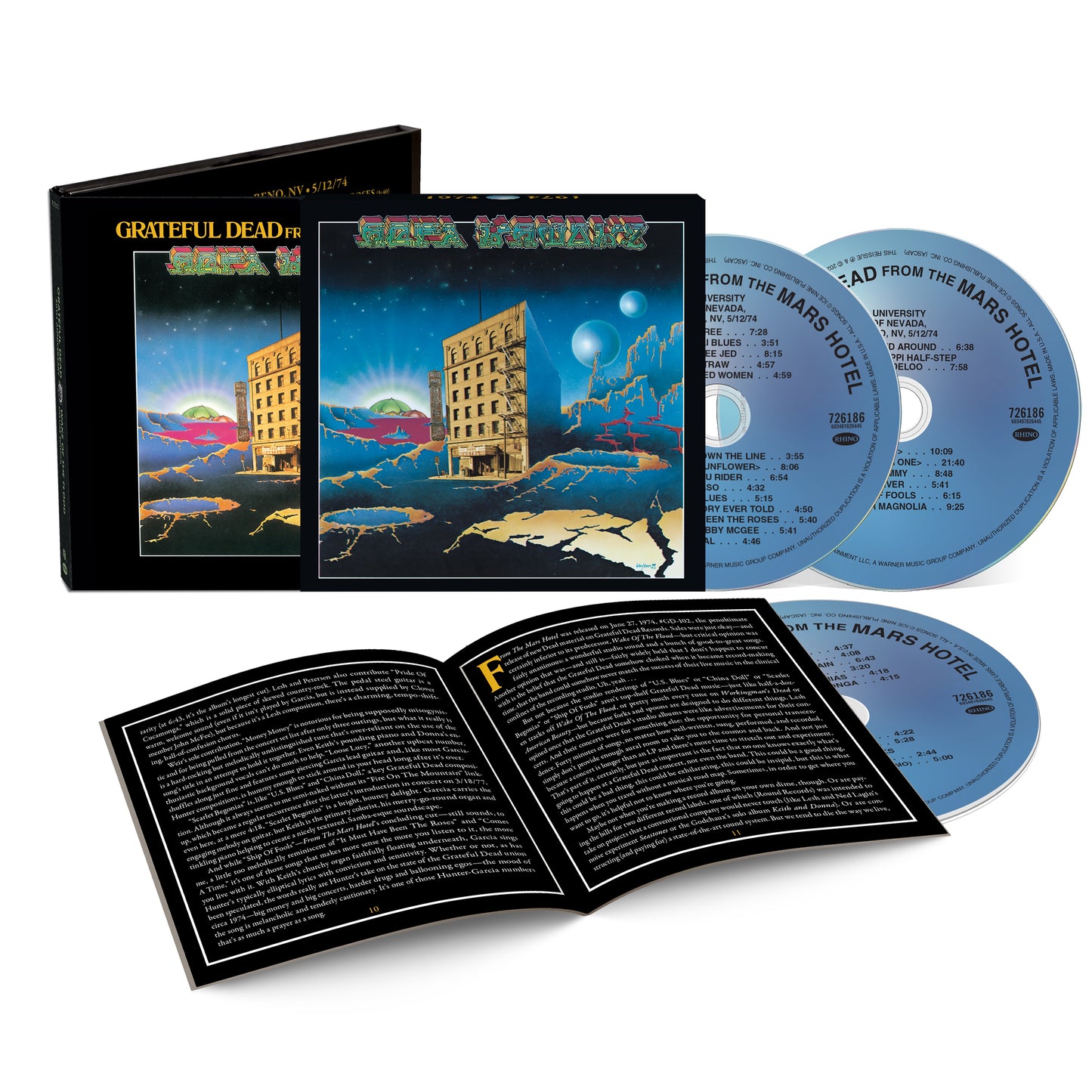 Grateful Dead - Grateful Dead  - From The Mars Hotel  [cd] [CD]