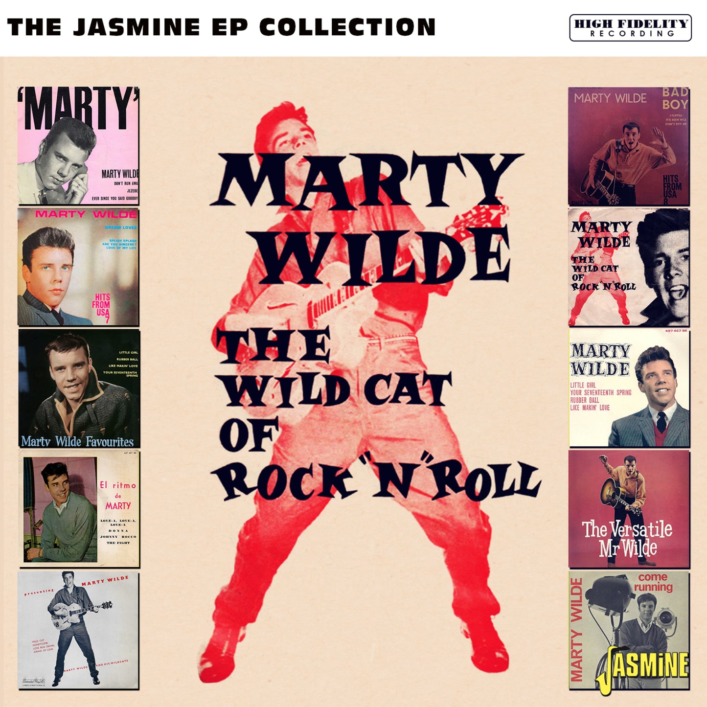 Marty Wilde - The EP Collection - The Wild Cat Of Rock N Roll [CD]