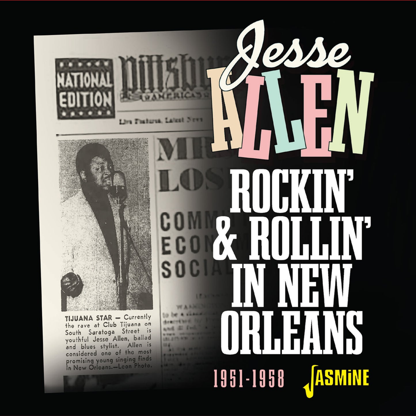 Jesse Allen - Rockin & Rollin In New Orleans 1951-58 [CD]