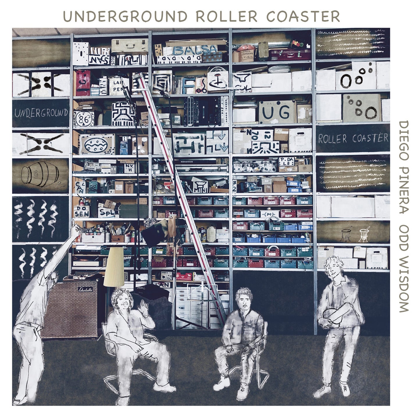 Diego Pinera Odd Wisdom - Underground Roller Coaster [CD]