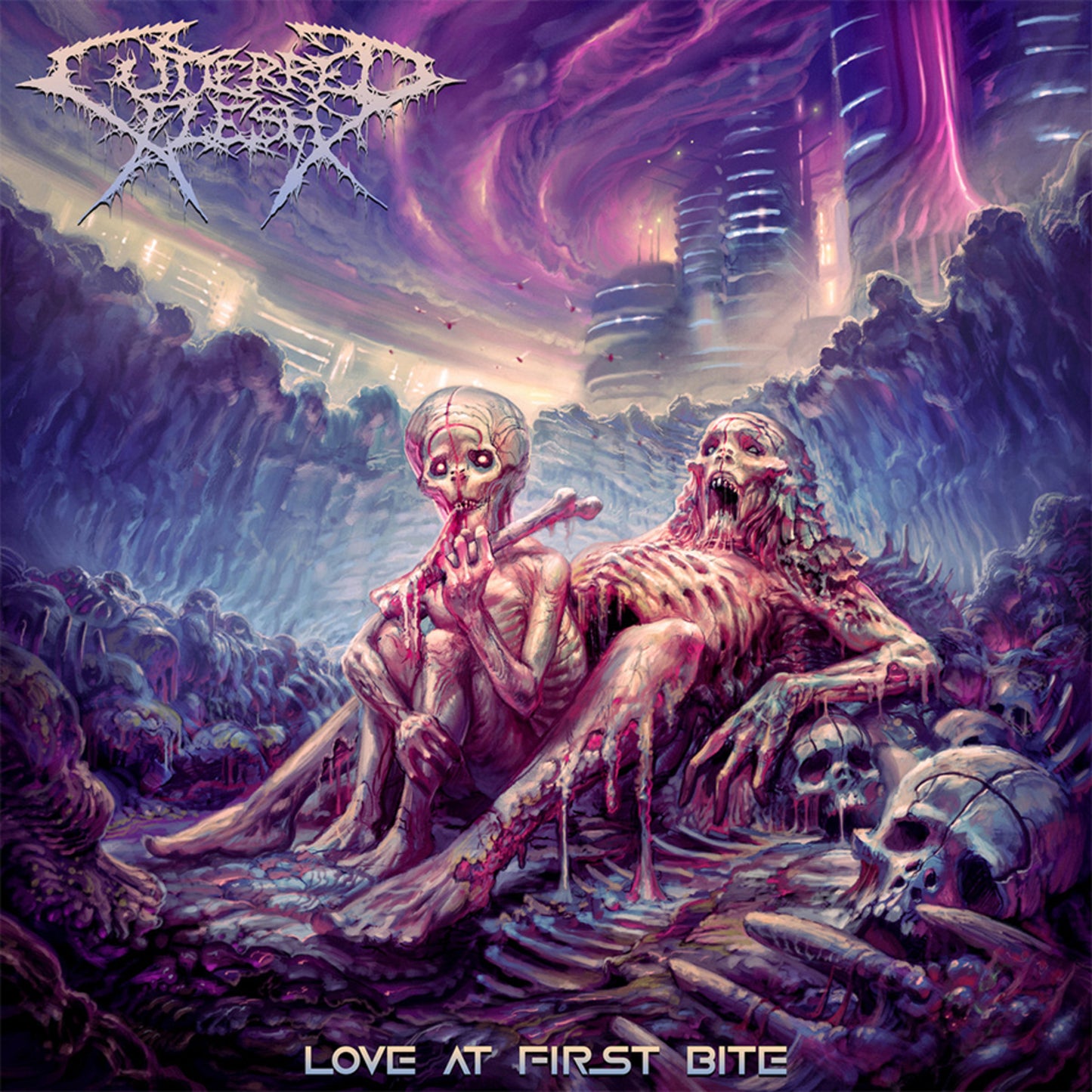 Cuttered Flesh - Love At First Bite [CD]