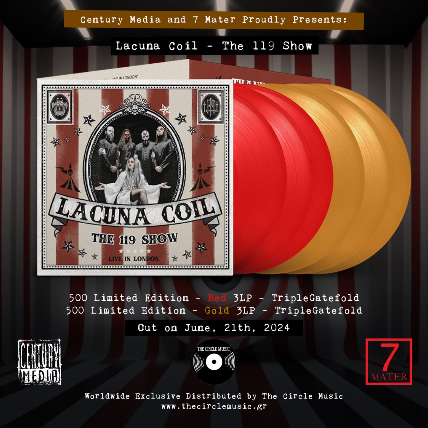 Lacuna Coil - The 119 Show (live In London) [VINYL]