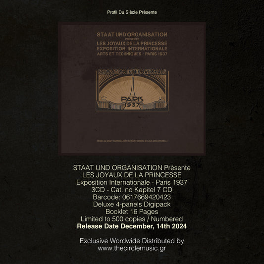 Staat Und Organisation - Les Joyaux De La Princesse [CD]