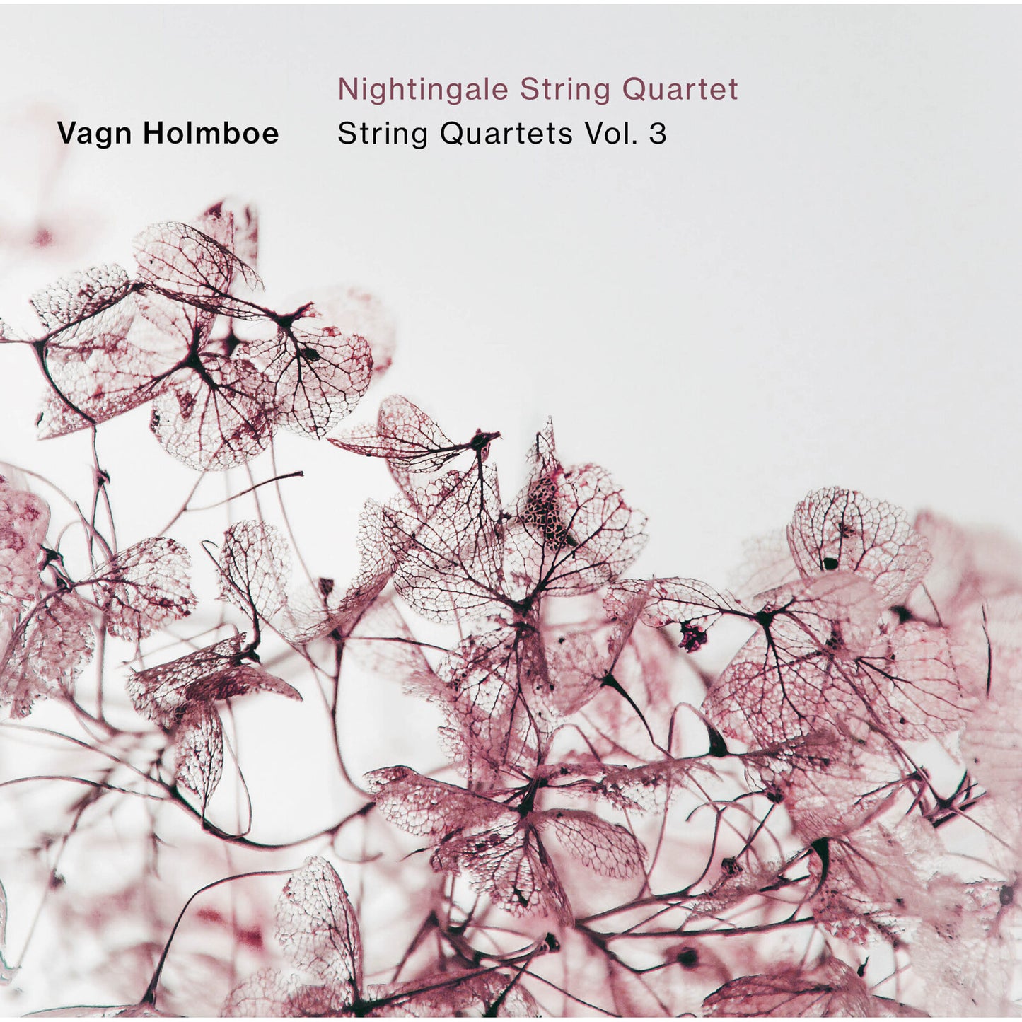 Nightingale String Quartet - Holmboe - String Qrts Vol 3 [CD]