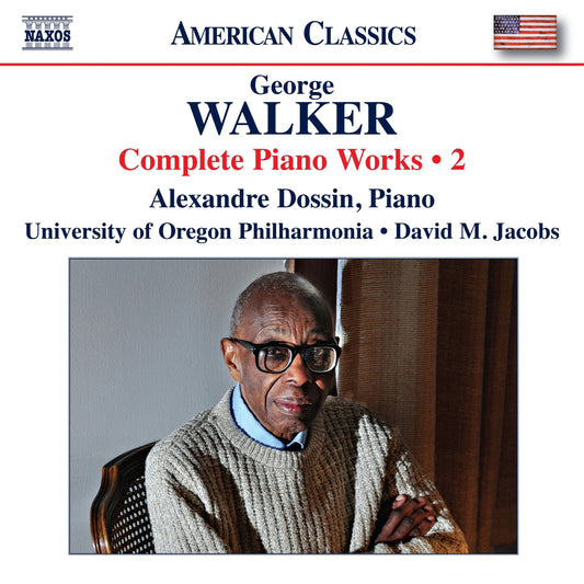 Dossin/uni Of Oregon Phil - Walker - Comp Piano Works 2 [CD]