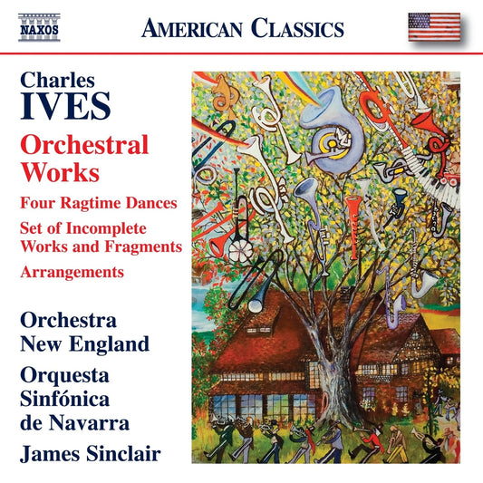 ORCH NEW ENGLAND/SINCLAIR - IVES - ORCHESTRAL WORKS [CD]