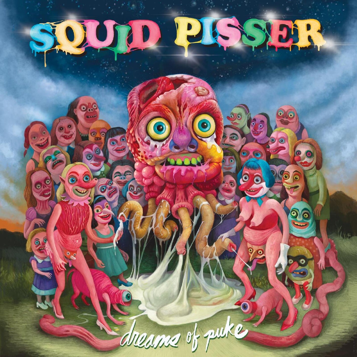 Squid Pisser - Dreams Of Puke (Random Multi-Hued / Upchuck Vinyl) [VINYL]