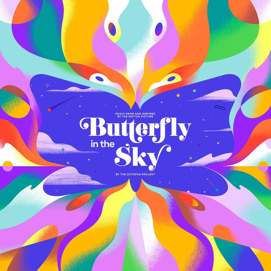 Octopus Project The - Butterfly In The Sky (Feat. The Flaming Lips) (Rainbow Splattered Vinyl) [VINYL]