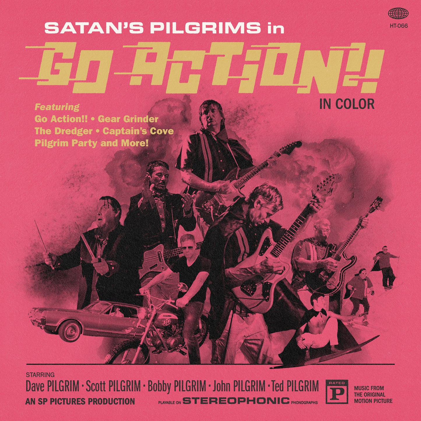 Satans Pilgrims - Go Action!! (metallic Gold Lp) [VINYL]
