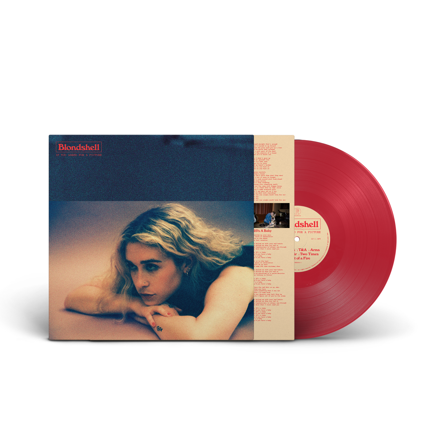 Blondshell - If You Asked For A Picture (Red LP) [VINYL]