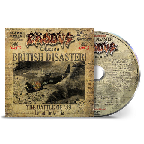 Exodus - British Disaster [CD] Pre-sale 31/05/2024
